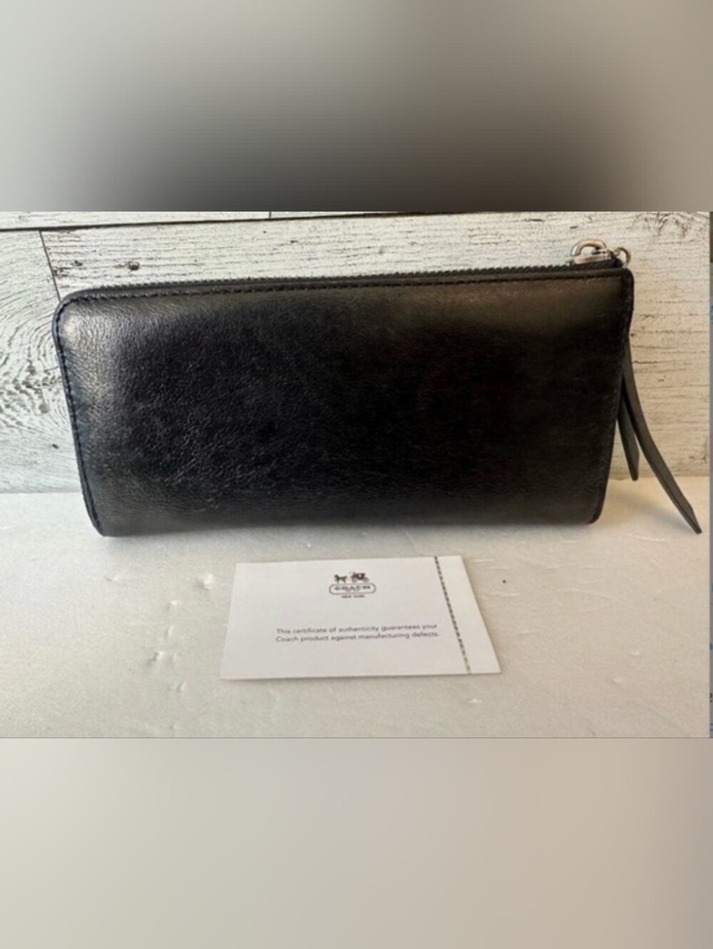Coach Poppy Zip Wallet EUC - Picture 2 of 3